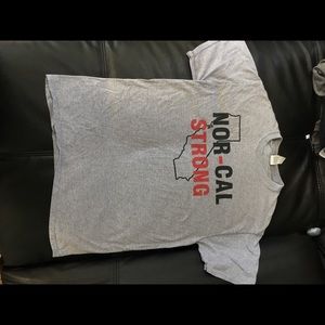 Nor Cal Strong Grey Tee. Mens M